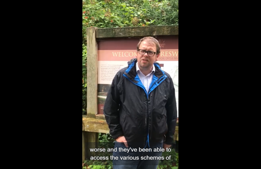 Mark Outside Creswell Crags