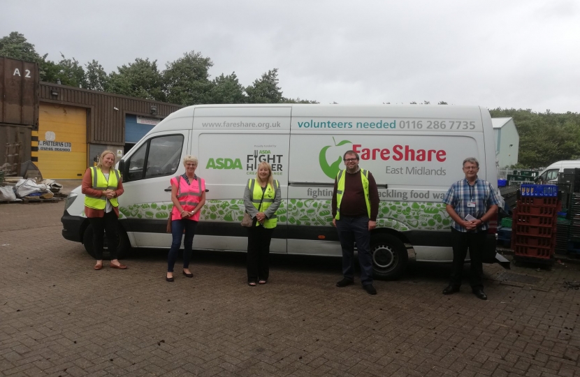 Mark with FareShare volunteers