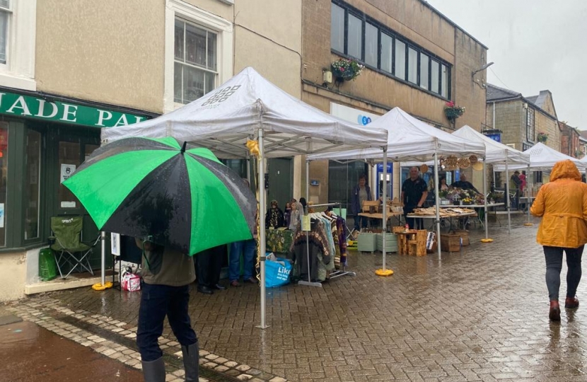 Stall at Bolsover in Bloom