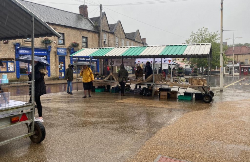 Stall at Bolsover in Bloom