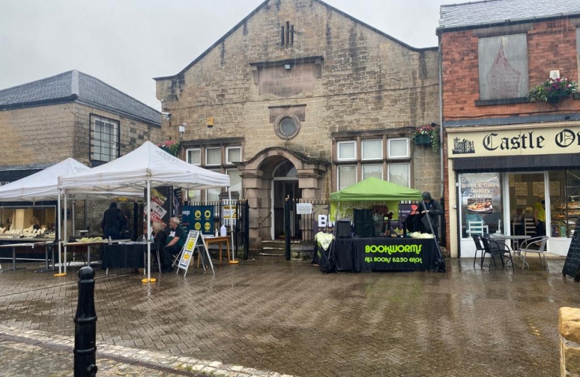 Stall at Bolsover in Bloom