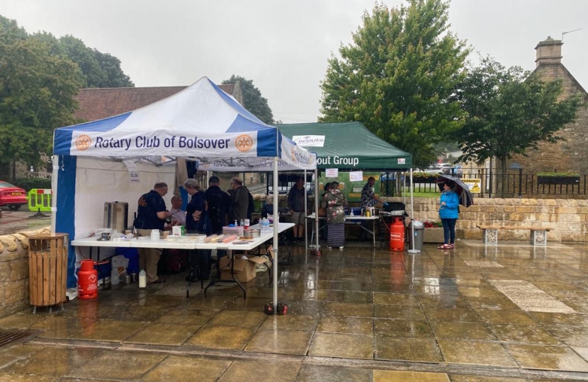 Stall at Bolsover in Bloom