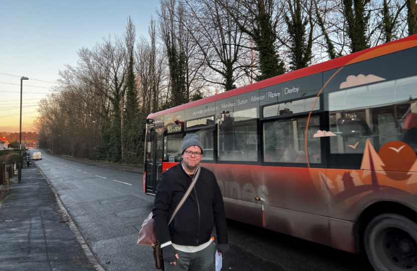 Bus in Pinxton