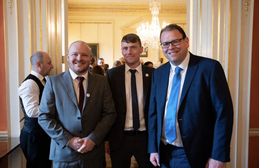 Mark Fletcher MP and Bottled Up Blokes at Parliament