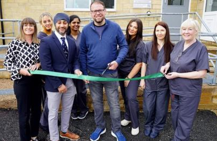 Dentist opening ceremony