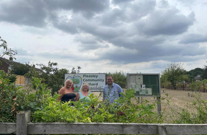 pleasley community orchard