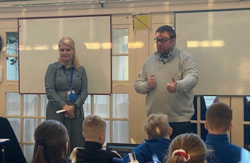 talking to whaley thorns primary children