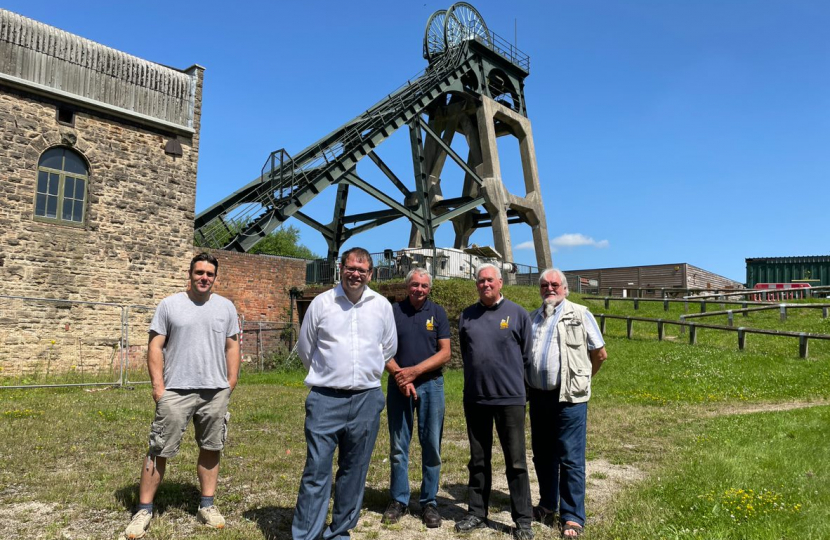 Mark at Pleasley Pit