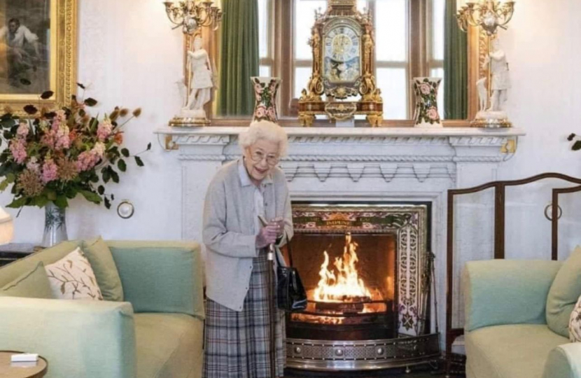 The Queen at Balmoral