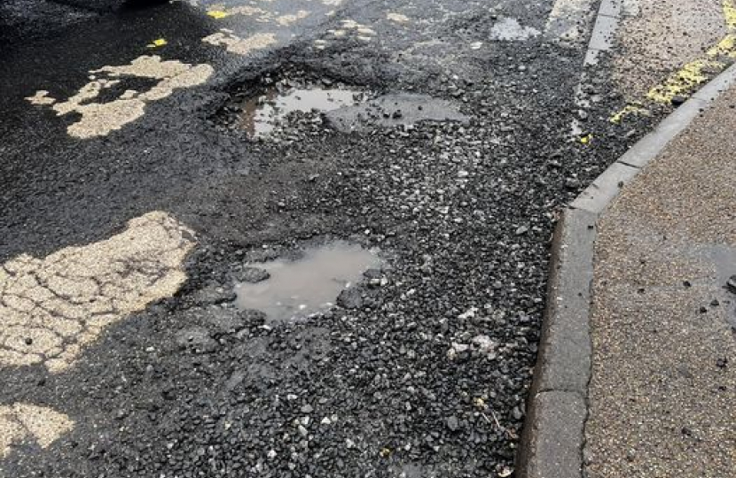 potholes in bolsover