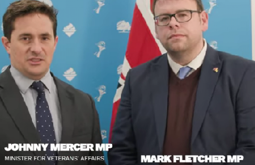 Mark with Johnny Mercer MP