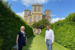 Mark visiting Hardwick Hall