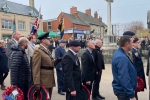 Bolsover parade near cenotaph