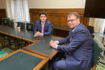 Mark Fletcher MP meeting with Rail Minister Huw Merriman MP