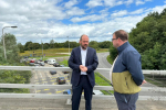 Mark Fletcher MP meeting Roads Minister Richard Holden MP at Junction 28