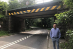 Mark at Darfoulds Bridge