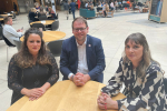 Mark Fletcher MP meeting with Della Wright and Emily Konstantis from The Safeguarding Alliance