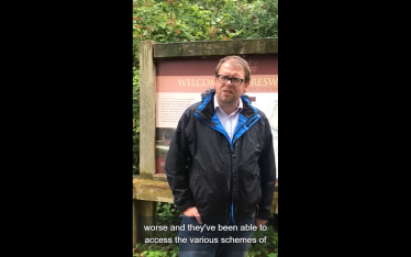 Mark Outside Creswell Crags