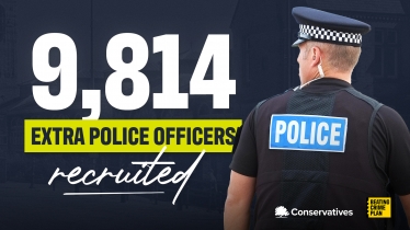 Nearly 10,000 new police officers recruited