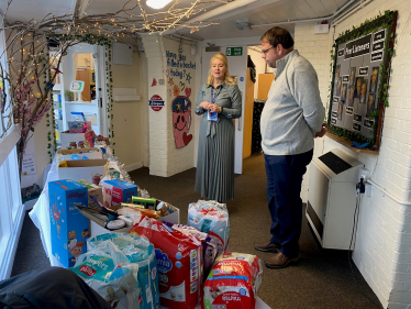 Whaley Thorns 'food bank'