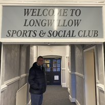 Entrance to sports and social club