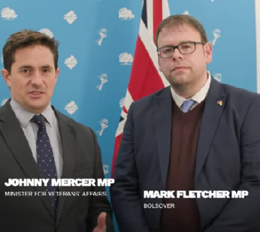 Mark with Johnny Mercer MP